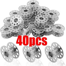 금속 재봉틀 보빈 스풀 교체용 싱어 브라더 자노메 공예용, 1개, 5. 40pcs