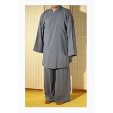 템플스테이 생활 스님 법복 승려복 저고리 황토 통기성