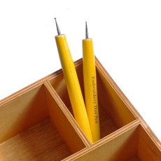 국산먹지용양면나무철펜, 1개