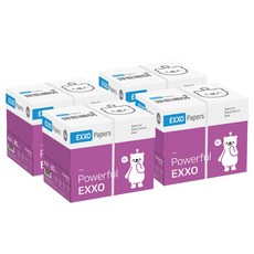 엑소 큐트베어 A4 복사용지(A4용지) 80g 4BOX, 10000개