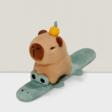 몽드네 카피바라 자동차 인형 차량 액세서리 자동차 꾸미기 손목 밴드 팔찌 가방 꾸미기, 1개, 카피바라 꼬마악어