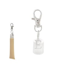 Yuibthr 립밤용 키체인 캡 14.2g(0.5온스) 키링이 있는 교체 커버 휴대용 립글로스 뚜껑(A 1개) 161459, E 1p