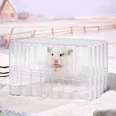 카르노 햄스터 쿠키 목욕실&화장실 (WJ-40) /햄스터화장실, 1개, 화이트