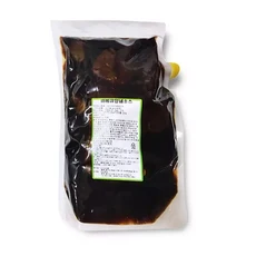 바베큐 소스 2kg 요리 고기 양념 액상 바비큐, 1세트