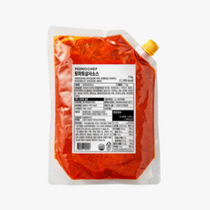 토마토살사소스 모노쉐프 1kg 케찹 토마토소스 바질 멕시칸 스타일 살사 소세지 튀김 타코