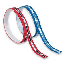 니타쿠 닛타쿠 사이드테이프 스트라이프 가드 러버가드 탁구라켓용품, 블루 (12mm), 1개