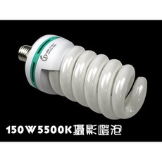 YIDA E27 150W 5500K 攝影燈泡, 1個