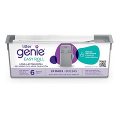 Litter Genie EZ 貓咪鎖便桶 捲式除臭 貓砂桶專用, 1個, 一盒