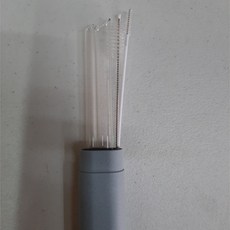 E元堂 加長斜口玻璃吸管組 SGS認證環保材質 附收納盒與清潔刷 多色選擇, 1個, 玻璃吸管組小長方形藍色盒子, 1
