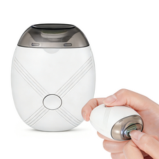 QLIFE 전동 손톱깎이 네일트리머 발톱 관리 도구, 1개, 화이트