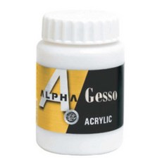 알파 젯소 500ml 캔버스 화방, 단품