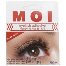 (듀오에어를 만든 곳에서 나온 신제품) 모이 속눈썹풀 속눈썹접착제 글루 7ml MOI, 1개, 모이 다크톤 7ml
