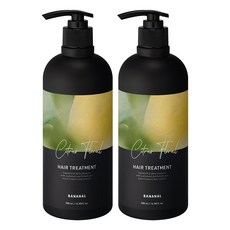 바나날 퍼퓸드 헤어 트리트먼트 시트러스 플로랄, 2개, 500ml