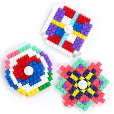 유아 어린이 전통문양 디폼블럭 팽이 만들기 키트 미술 공예놀이 미술치료 초등, 숫대살