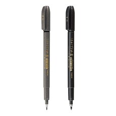 제브라 후데사인 붓펜 WF1 WF3 브러쉬펜 휴대용붓펜, WF1/세자