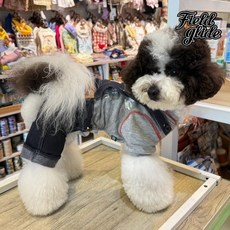 貝果貝果 日本 pet paradise Field Glide 假兩件吊帶連身褲 大狗 [D390], 1個