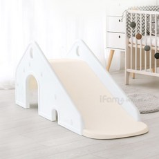 아이팜 코지하우스 아기 미끄럼틀 유아 실내 놀이터 놀이기구 화이트 아기놀이터