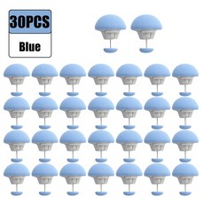 침대 시트 이불 클립 커버 패스너 미끄럼 방지 담요 버클 빨래 집게 못 매트리스 고정 장치 그리퍼, 12 30PCS-Blue