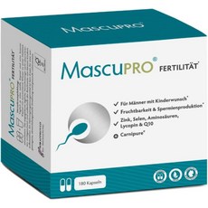 MascuPRO 남자 정자 180캡슐, 180정, 1개