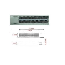 烘碗機用PTC帶電波紋陶瓷加熱器 350W