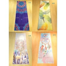 Juan瑜珈 麂皮顆粒瑜珈舖巾 防滑吸汗 適用公用墊 多款花色可選, 冥想, 1個