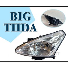 傑暘國際車身部品 全新 NISSAN BIG TIIDA 2013-2015年 原廠型 台灣製, 1個, 大燈,乘客座 RH