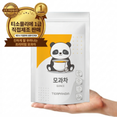 티판다 국산 100% 모과차 생분해 삼각티백, 1개, 100개입, 2g