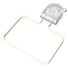 Crei 크레이 홈 주방 싱크대 음식물 거름망 거치대 부착위치 변경 가능(거름망 50p 포함) 세트, 실버+거름망 50p, 1개