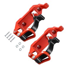 자동차 루프바스켓 지붕 랙용 2x 삽 마운트 삽 마운트 브래킷 벽 장착 다목적 도구 고정 브래킷 삽 도끼 퀵 릴리스 클램프, Orange × 1개 × 1개, 1개
