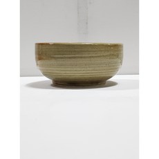 국산도자기 가정용 업소용 에릭스 연갈빛상감 대접 원형탕기 2호 11cm (인쇄 제작 가능), 1개