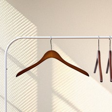 씨인크 옷가게 고급 원목 월넛 옷걸이 바지걸이, 남성 일반형 월넛, 10개