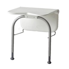 來而康 強生 JUST 4U Etac 益他 沐浴 洗澡椅 壁掛式 可折疊 扶手款 腳支撐款 洗澡椅 浴椅, 白色 腳支撐款, 1個