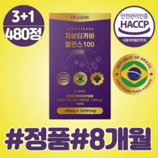 [정품] 자보티카바 Jaboticaba 정 100% 정품, 4박스, 120정