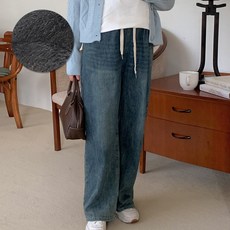 [당일출고] 수엠W 임부청바지 와이드 데님팬츠 B064 디라청바지