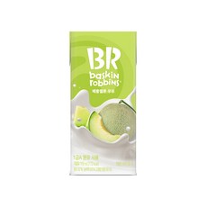 배스킨라빈스 메롱멜론우유, 190ml, 3개