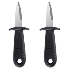 손질 조개칼 B타입, 2개, 블랙
