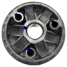 《少年家》KYMCO光陽原廠得意俏麗金得意CUE前普利風葉飛盤驅動盤KHC4, 黑, 1個