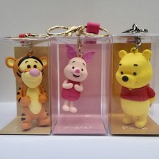 디즈니 푸우와친구들 피규어 키링 1종 도널드덕 티거 굿즈, 피글렛