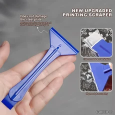 네일 아트 스크레이퍼 프랑스 매니큐어 스탬프 이동식 청소 삽 접착제 스티커 액세서리 도구, 01 빠른  Mainland