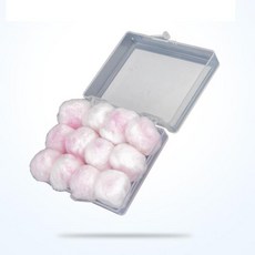 수상 스포츠 수영 귀마개 코골이 소음 차단 수면 청력 보호 용품 왁스 코튼 박스당 12 개, 01 pink, 한개옵션1
