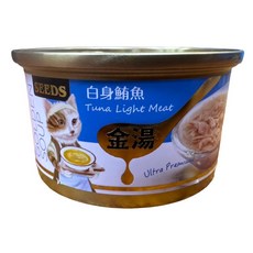 金湯 白身鮪魚 貓罐頭, 80g, 24個