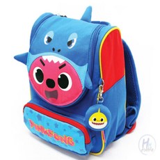 더블H샵 핑크퐁 상어모자 미아방지가방