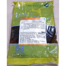 깻잎무침(간장 녹선1k 고형량 67%) X2, 2개, 1kg