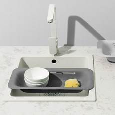 물빠짐 싱크대 선반 그릇 정리대 식기 건조대 spi+1566Fx