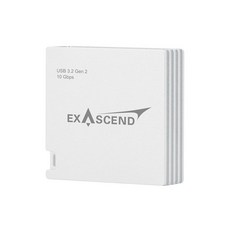 Exascend Essential 4合1 磁吸讀卡機 Type B SDXC microSD, 1個