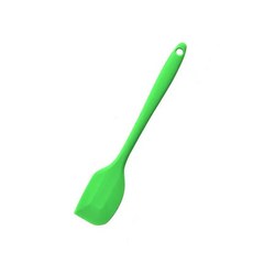 실리콘 스푼 내열성 주방 주걱 프라이팬 스크래퍼 믹싱 베이킹 도구 손잡이 조리기구, 5. Dark green