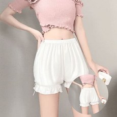 러블리 여성 속바지 아이스 실크 스커트속바지