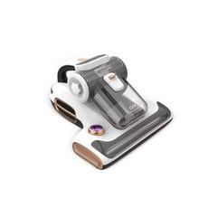 DIKE氣旋超聲波智能除蟎機，450W強勁吸力，UV紫外線殺菌，可水洗濾芯, 白, HCF310