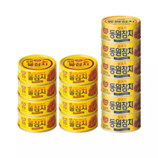 동원 불참치 90g 4입x 2개 + 라이트 스탠다드 참치 85g 6캔x 1개