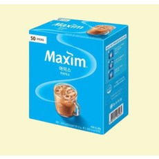 대용량 맥심 아이스 커피믹스 13gx50T 여름 사무실커피, 13g, 50개입, 1박스